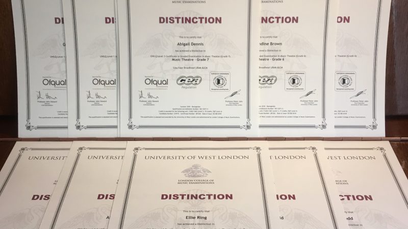 Distinctions All Round!